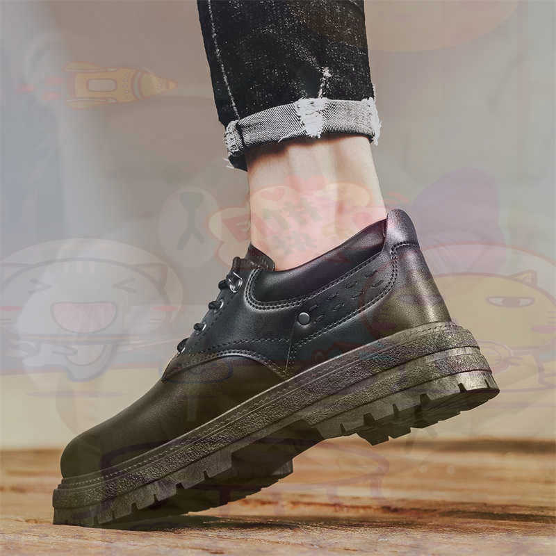 Universal Tech Accessories - Sepatu Pria Tenis Pelatih Fashion Kulit