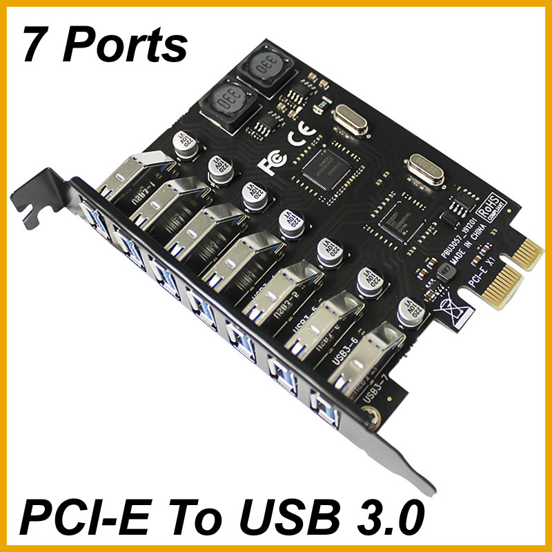 Usb Hub 7 Port - KARTU EKSPANSI USB 3.2 Gen1 7