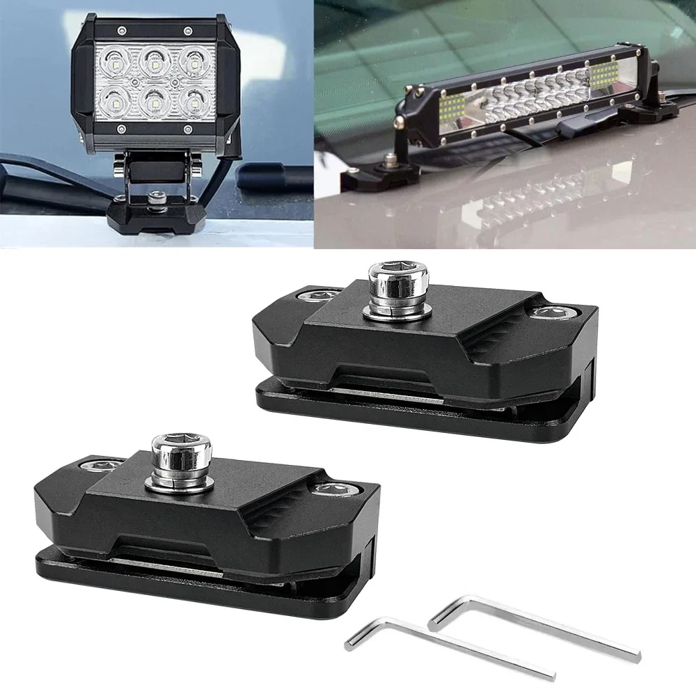 Tech Accessories Holder - Universal 2 Buah Braket Lampu Dudukan