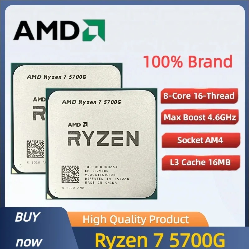 100% Baru AMD Ryzen 7 5700G CP - Amd Cpu Ryzen 7 ulasan dan harga