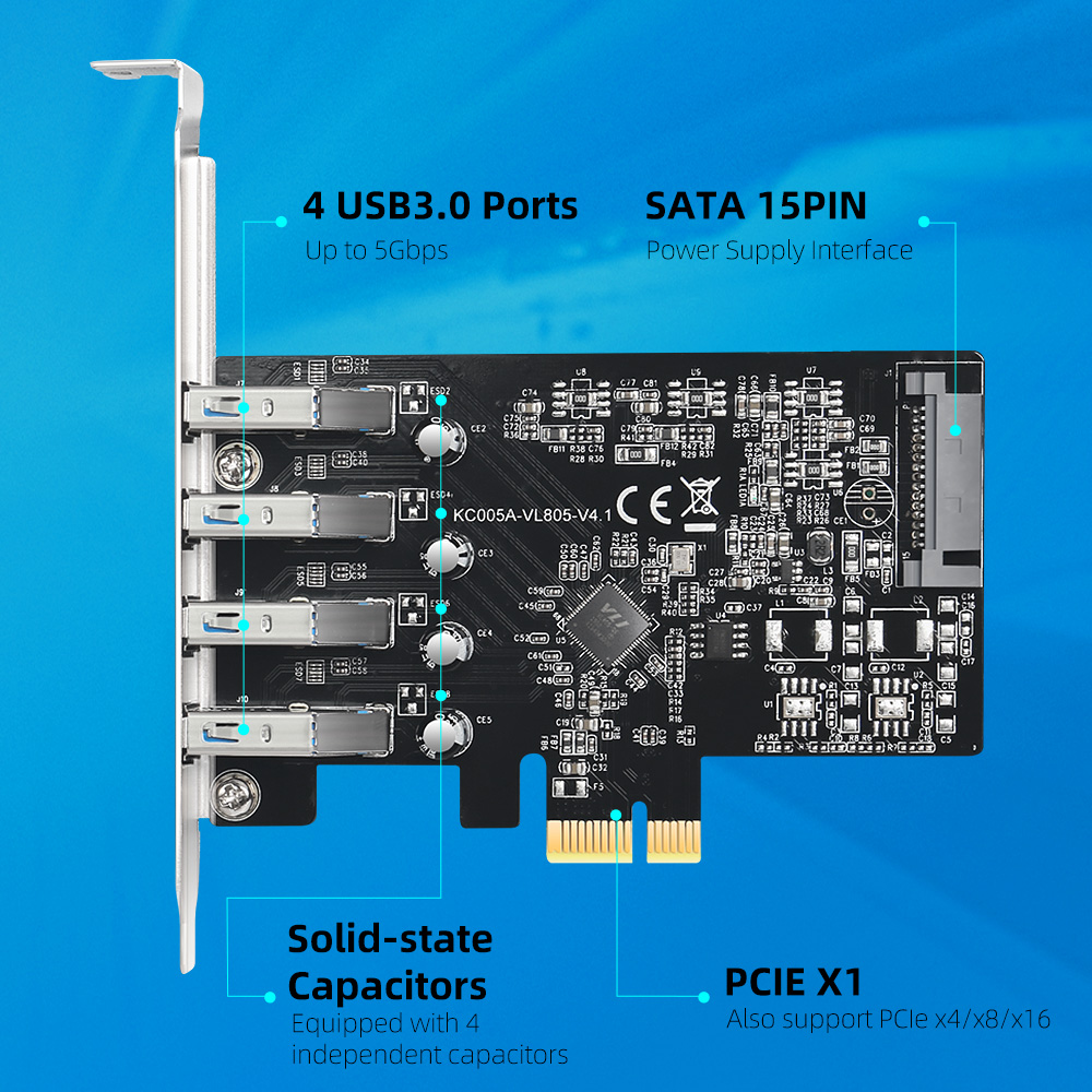 Kartu Ekspansi MAIWO USB 3.0 P - Usb Hub 7 Port ulasan dan harga