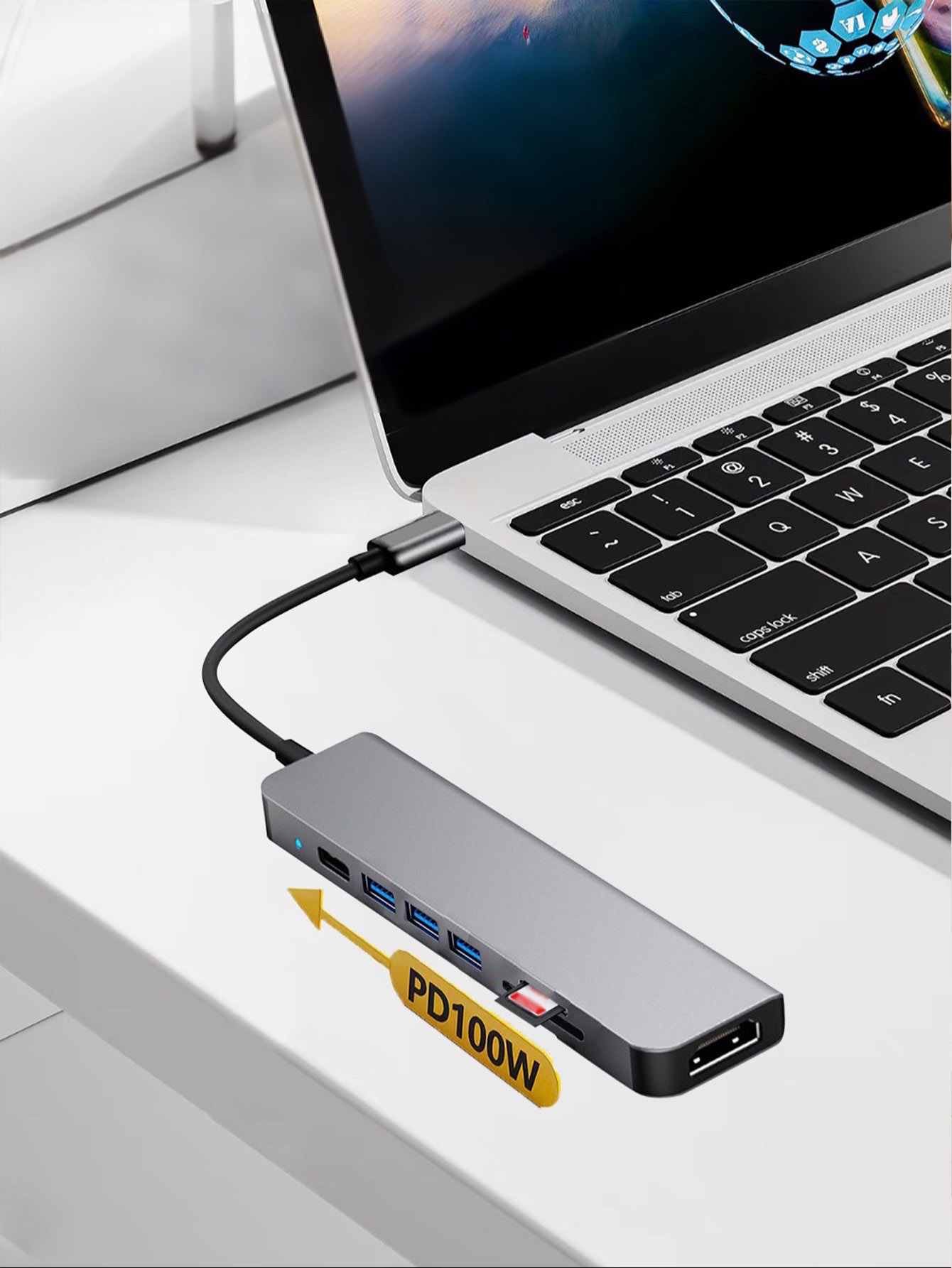 Hub USB 7-in-1 lintas batas de - Usb Hub 7 Port ulasan dan harga