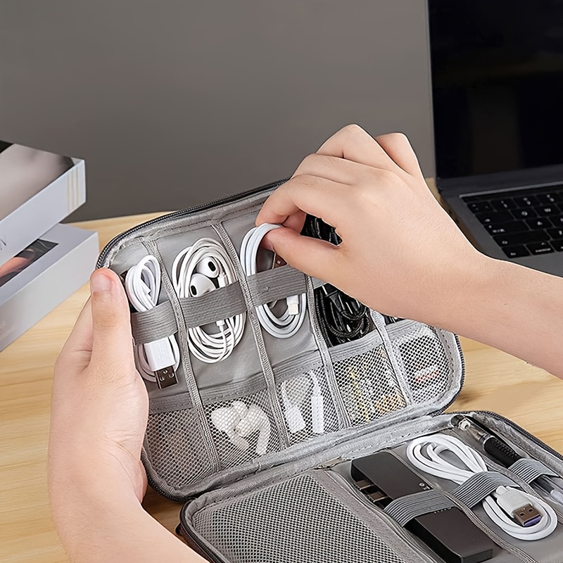1 Buah Kotak Penyimpanan Kabel - Tech Accessories Travel Case ulasan dan harga