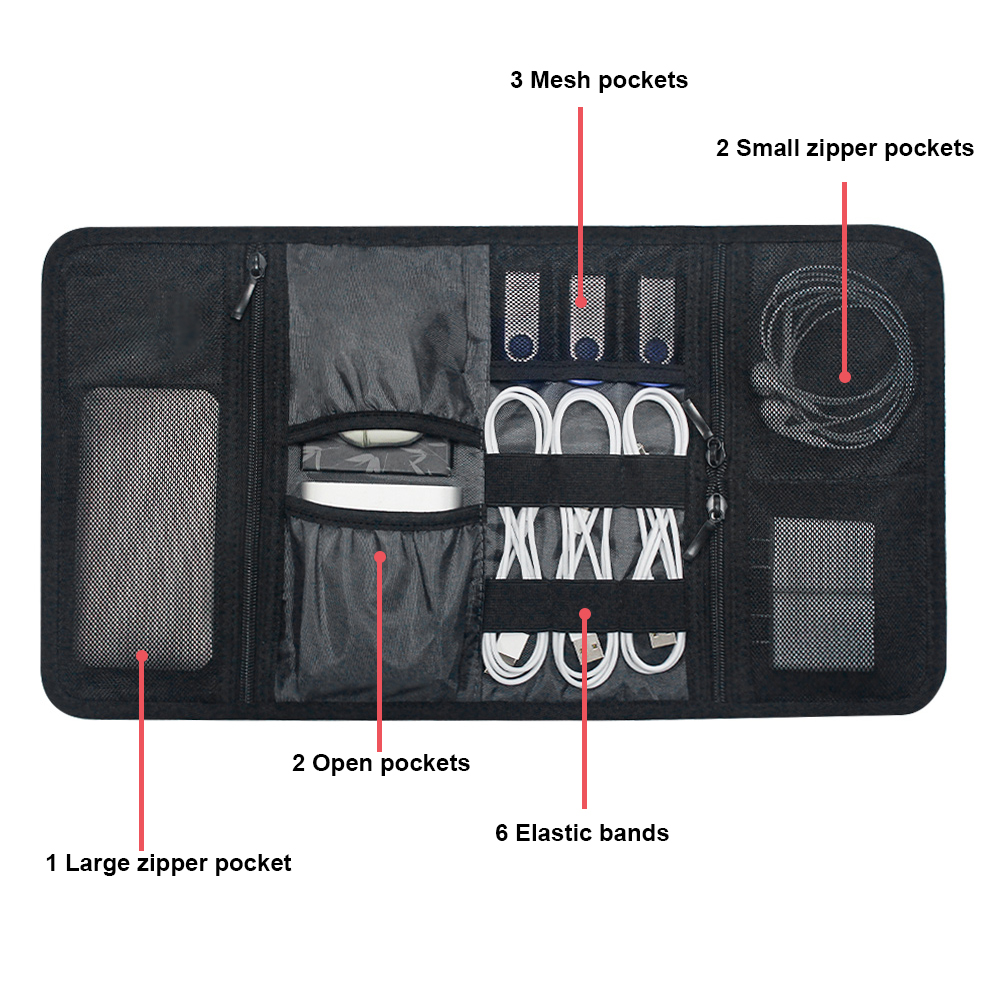 Tas Organizer Teknologi Tempat - Tech Accessories Cheap ulasan dan harga