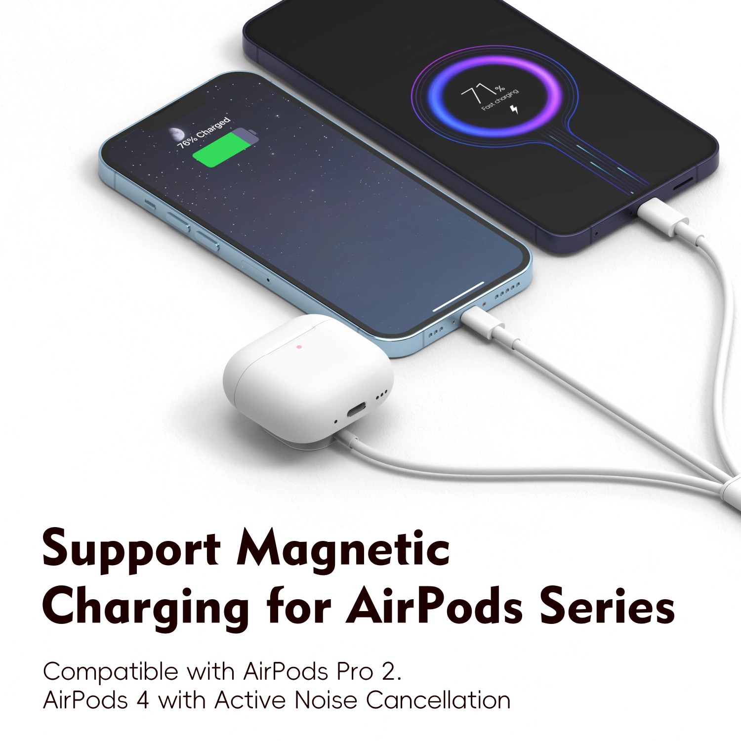 Kabel Pengisi Daya Magnetik 3  - Power Bank Wireless ulasan dan harga