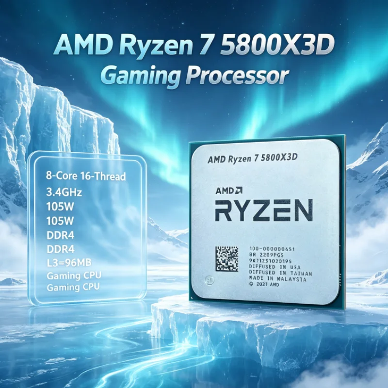 Prosesor Gaming AMD R7 5800X3D - Amd Cpu Ryzen 7 ulasan dan harga