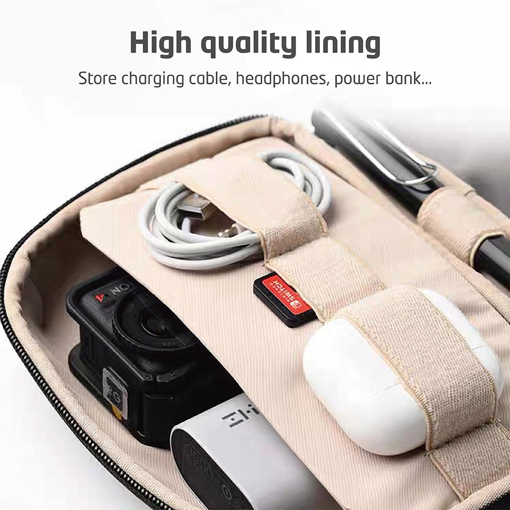 Tas Organizer Teknologi Berkap - Tech Accessories Travel Case ulasan dan harga