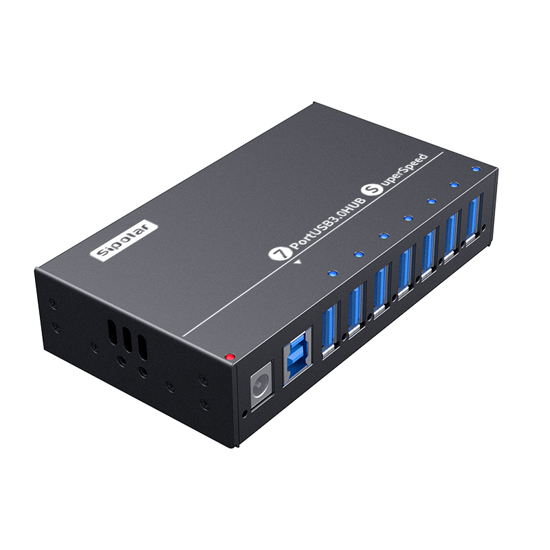 A-173 Sipolar 7 Port Usb Hub 3 - Usb Hub 7 Port ulasan dan harga