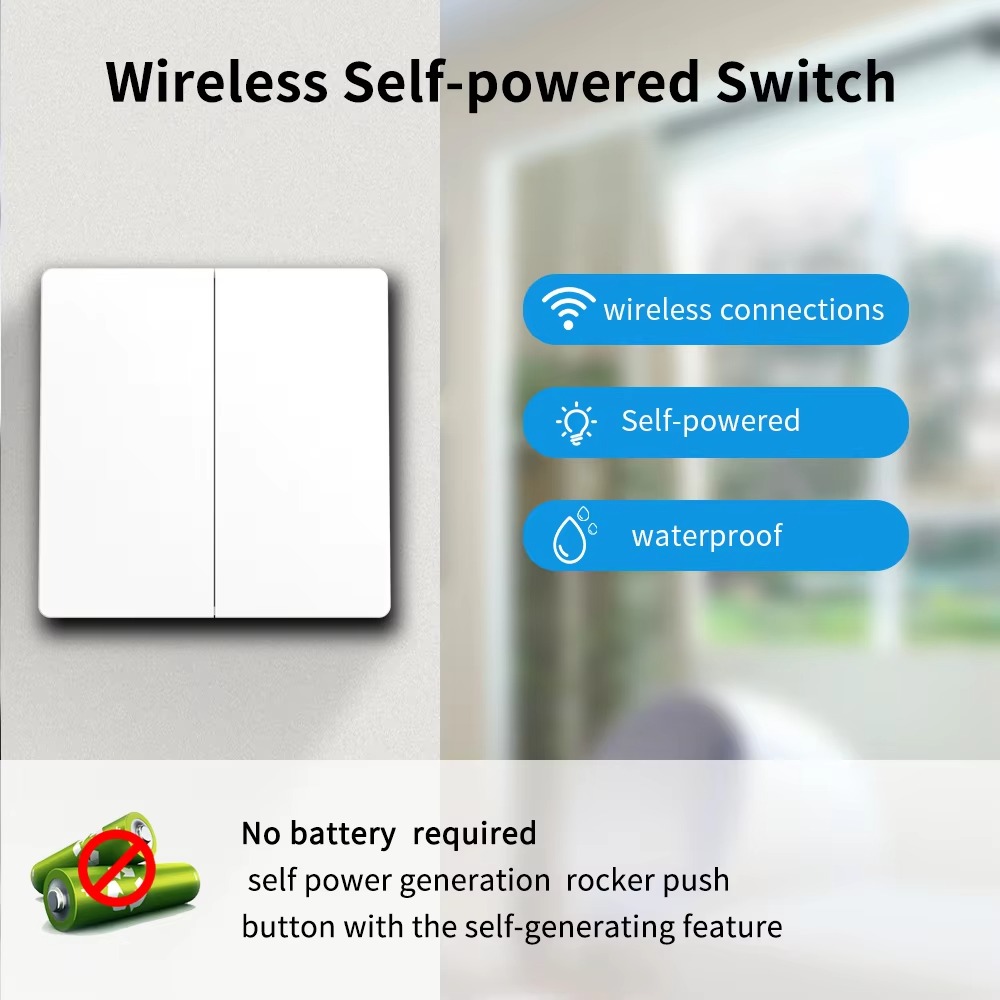 Sakelar Lampu Nirkabel RF433 B - Power Bank Wireless ulasan dan harga