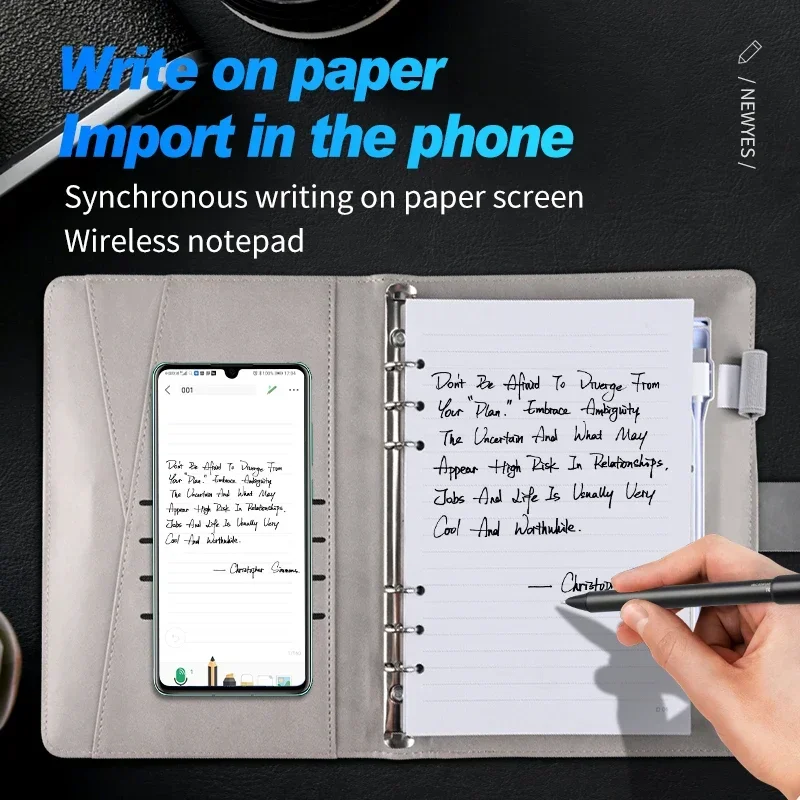Buku Agenda Pintar Smart Sync  - Power Bank Wireless ulasan dan harga