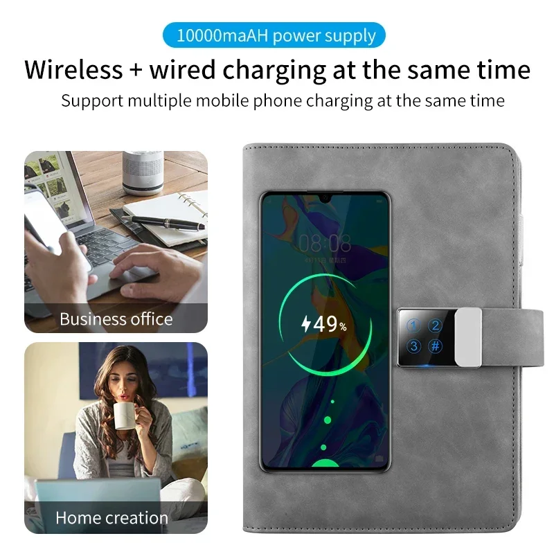 Buku Agenda Pintar Smart Sync  - Power Bank Wireless ulasan dan harga